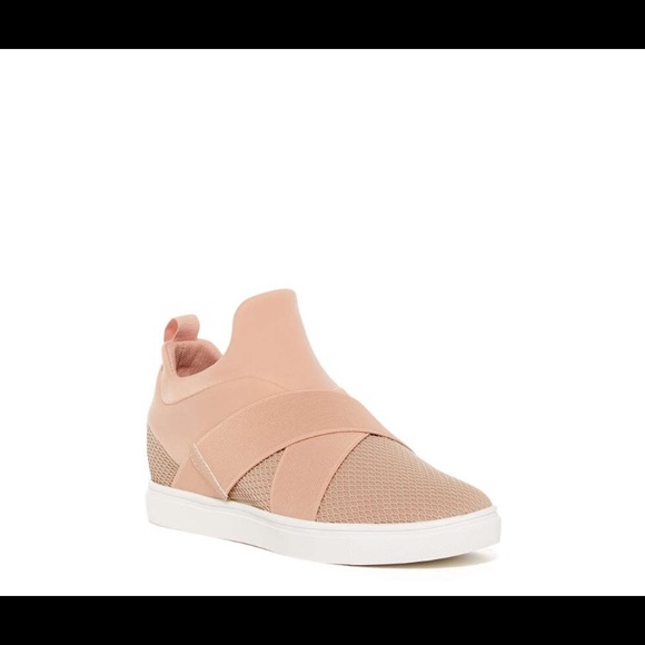 steve madden laynie wedge sneaker